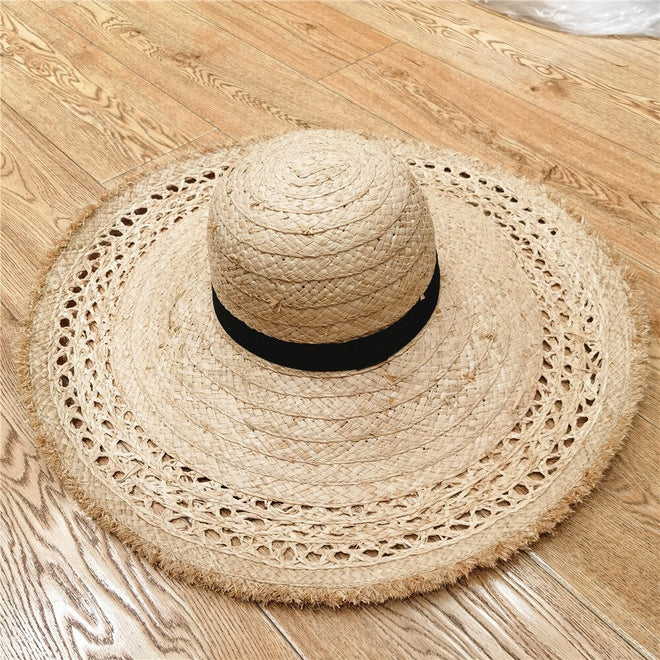 Kinsley Straw Beach Hat
