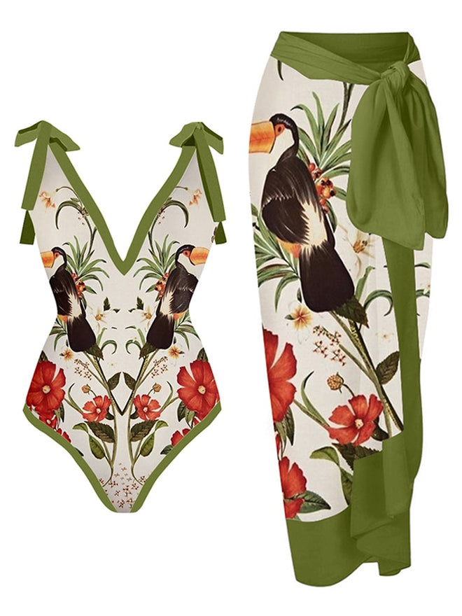 Aviana One Piece + Cover Up