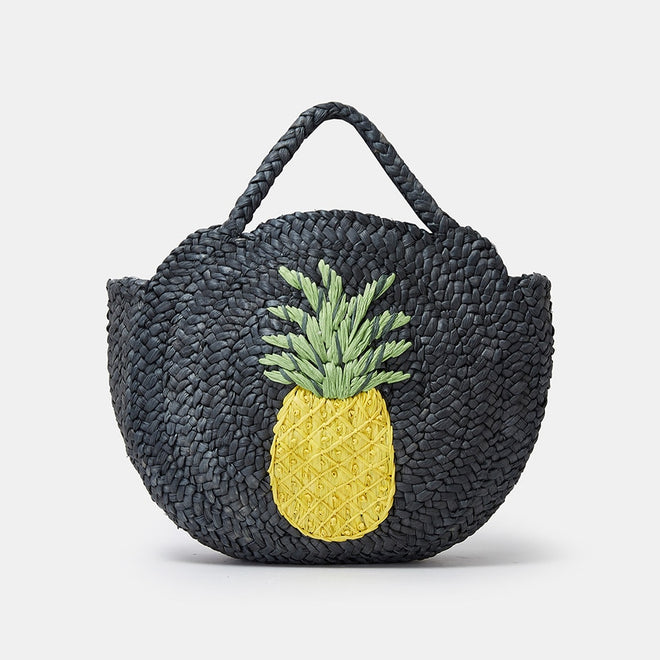 Pineapple Straw Handbag
